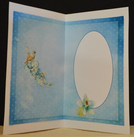 Birds and Blooms Insert by Yvonne Middleton