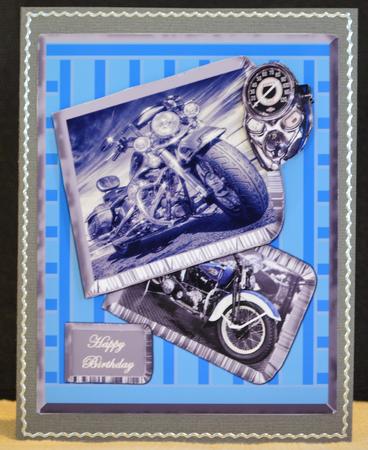 Motorcycle Chrome by Yvonne Middleton