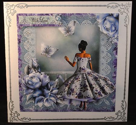 Beautiful Lace and Lilac by Yvonne Middleton