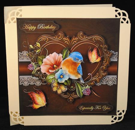 My Feathered Friend 8" Square Card Mini-kit by Yvonne Middleton