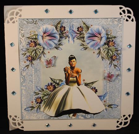 Beauty and the Glory Flowers Topper by Yvonne Middleton