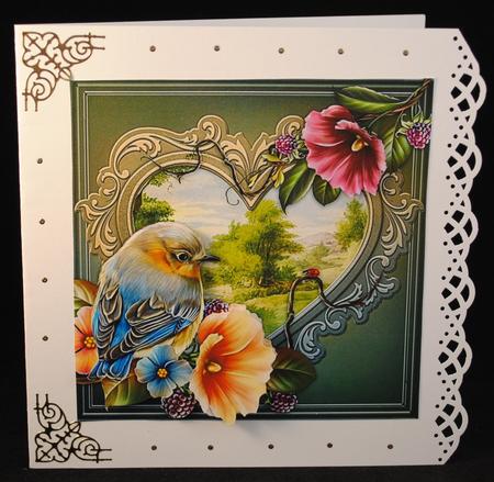 Country View Quick Card by Yvonne Middleton