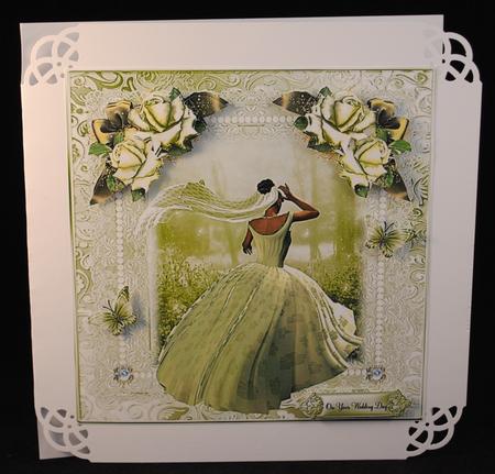 The Bride and Veil Topper by Yvonne Middleton