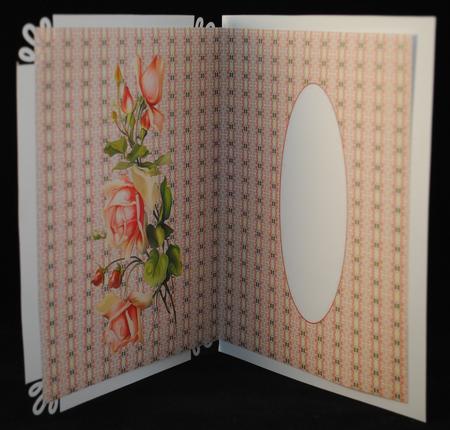 Floral Ribbon Insert 2 by Yvonne Middleton