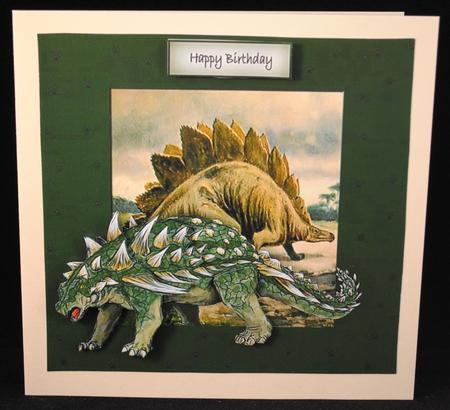 Prehistoric Out of the Frame by Yvonne Middleton