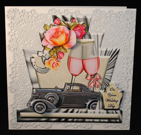 Deco Style Topper - Wedding Day by Yvonne Middleton