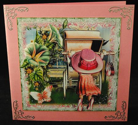 Beautiful Little Mummy Card Front Kit by Yvonne Middleton