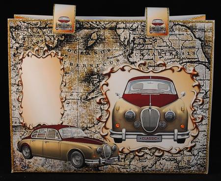 Classic Jaguar - Large 19x15x6cm Gift Bag by Yvonne Middleton