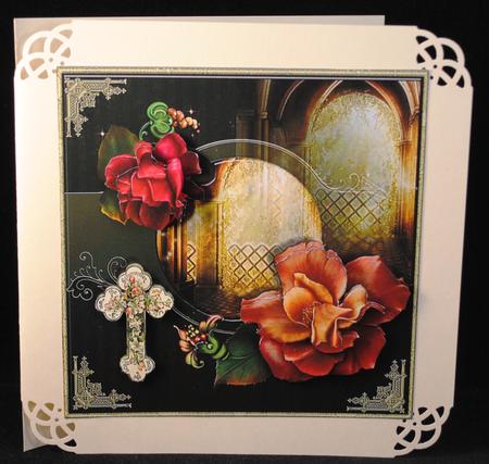 Thoughts Are with You. Sympathy Card Mini Kit by Yvonne Middleton