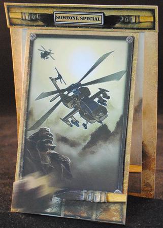 3 in 1 the Artists Apache by Yvonne Middleton