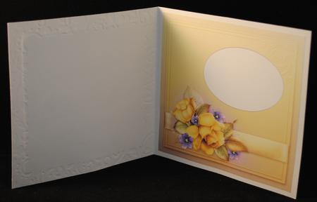 Yellow Roses for Mother's Day Insert by Yvonne Middleton