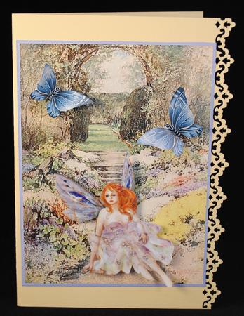 Fairy Garden Background by Yvonne Middleton