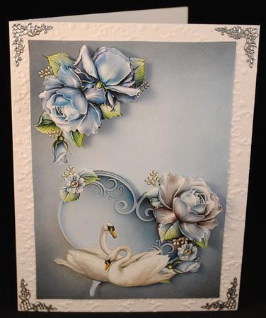 Swansong Porcelain Roses by Yvonne Middleton