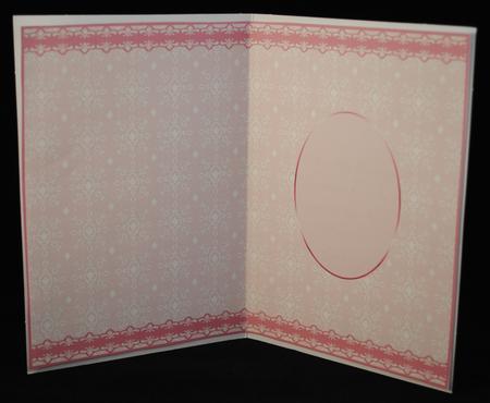 Antique Red Patterned Insert by Yvonne Middleton