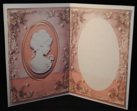 Copper Cameo Incert by Yvonne Middleton