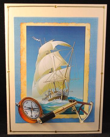 Tall Ship by Yvonne Middleton