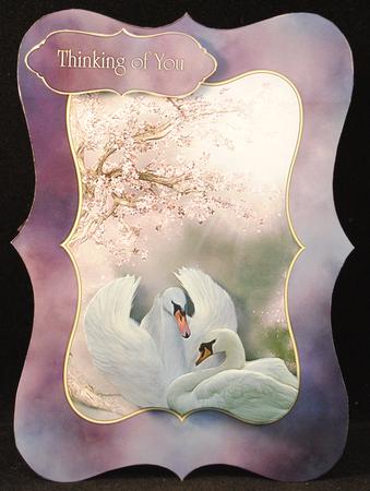 Forever Swan Love Card Kit by Yvonne Middleton