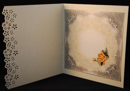 Golden Roses Insert by Yvonne Middleton