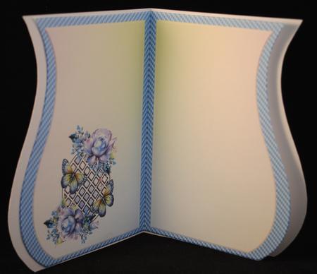 Lattice Roses & Butterflies Insert by Yvonne Middleton