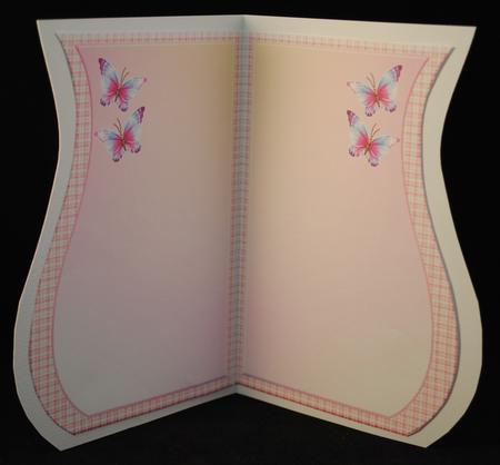Lattice English Roses & Butterflies Insert by Yvonne Middleton