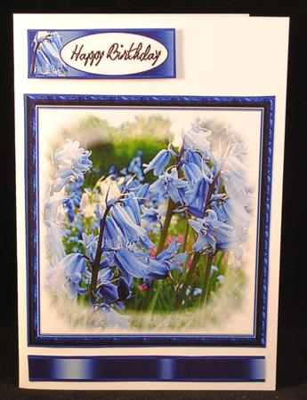 Bluebell Topper by Yvonne Middleton