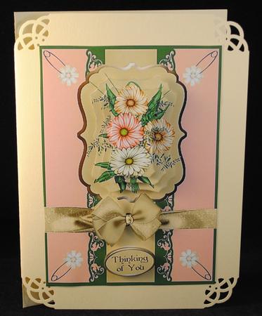 Floral Card Front by Yvonne Middleton
