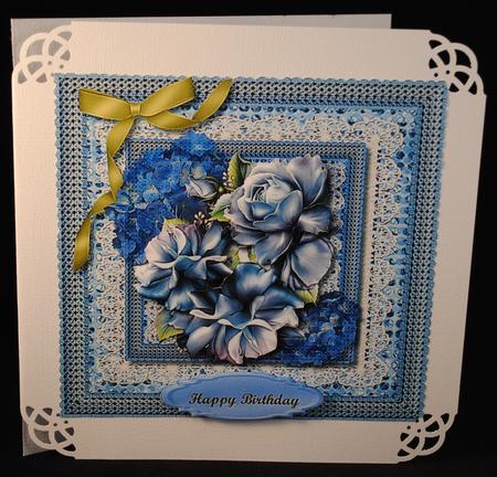 Beautiful Hydrangers and Roses  by Yvonne Middleton