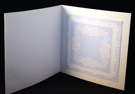 Insert to Match Blue Cameo by Yvonne Middleton