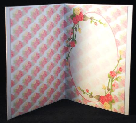 Creamy Roses Insert by Yvonne Middleton