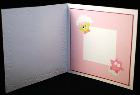 Insert for Owl Philosophy 8 x 8 Card by Yvonne Middleton