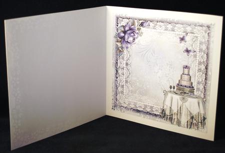 Insert to Compliment the Wedding Table by Yvonne Middleton