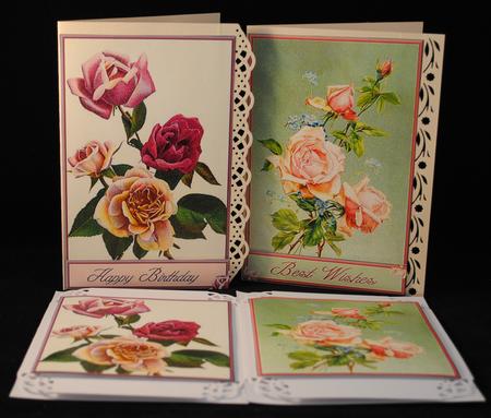 Floral Vintage Toppers 2 by Yvonne Middleton