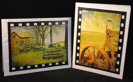 Old Farm Backgrounds by Yvonne Middleton