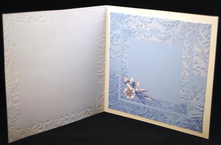 8 in Winter Flowers Insert by Yvonne Middleton