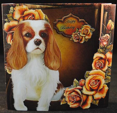 Box Card - King Charles - Mini Kit by Yvonne Middleton