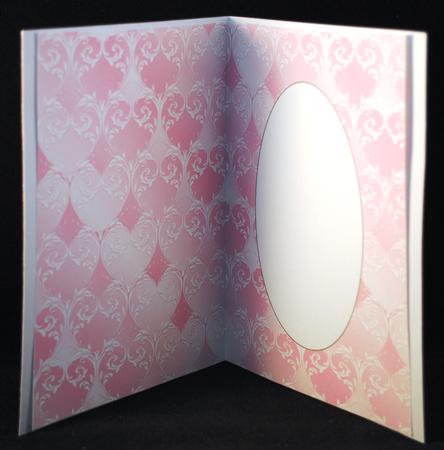 Fancy Heart Valentine Insert 2 by Yvonne Middleton