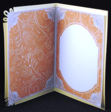 Vtea Little Birdy Fashion Base 7x5in Folded Insert by Yvonne Middleton