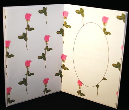 Pink Roses Insert by Yvonne Middleton