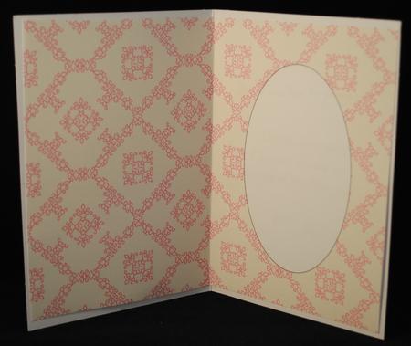 Damask Paper Pink Insert 2 by Yvonne Middleton