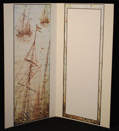 Insert Large Dl Card Fishing by Yvonne Middleton