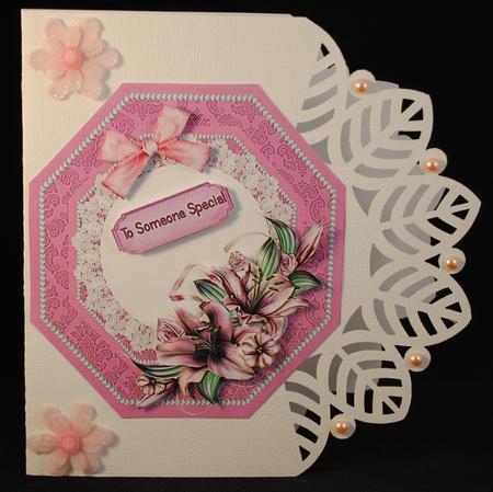 Lovely Easel or Topper Card with Verse  by Yvonne Middleton