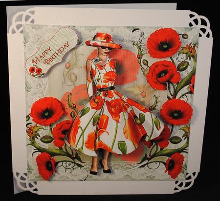 Pretty in Poppies Mini Kit by Yvonne Middleton