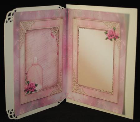 Insert Vintage Jar & Roses by Yvonne Middleton