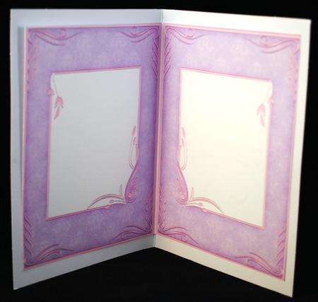 A5 Art Deco Incert ( Lilac ) by Yvonne Middleton