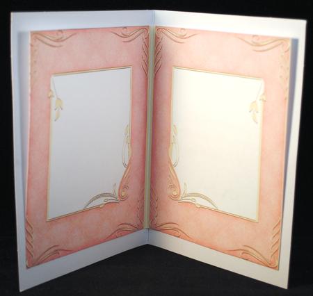 A5 Art Deco Incert ( Pink ) by Yvonne Middleton