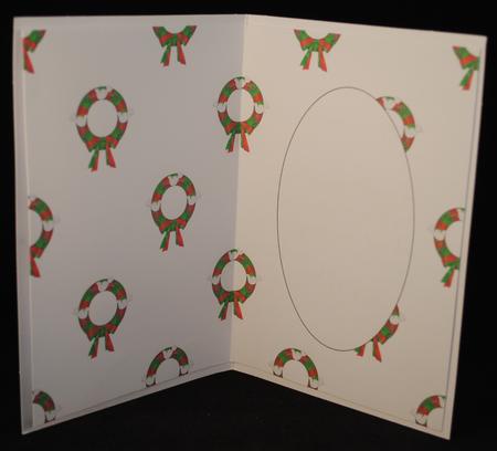 Christmas Wreath Insert 4 by Yvonne Middleton