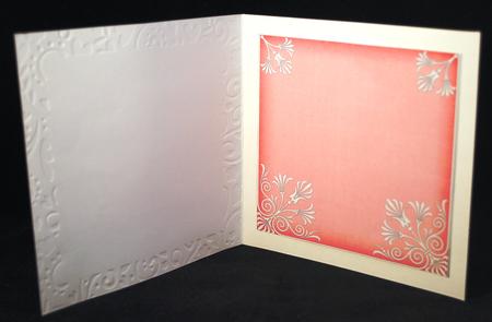 Sunrise 7in Ornate Lace Tag Matching Insert Panel by Yvonne Middleton