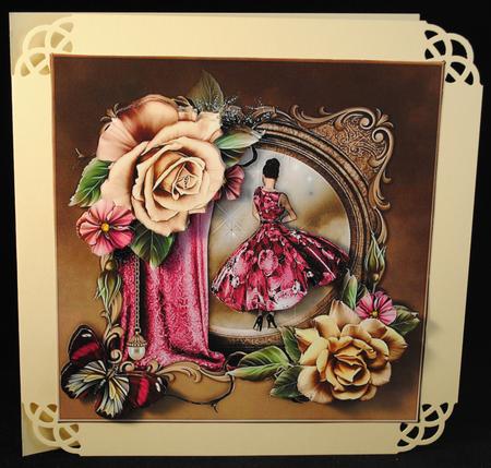 A Champagne Dream - 8" Square Card Mini Kit by Yvonne Middleton
