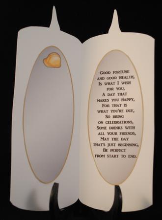 Oval Male Insert with a Tie by Yvonne Middleton