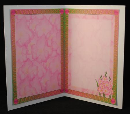 Gladioli Insert by Yvonne Middleton